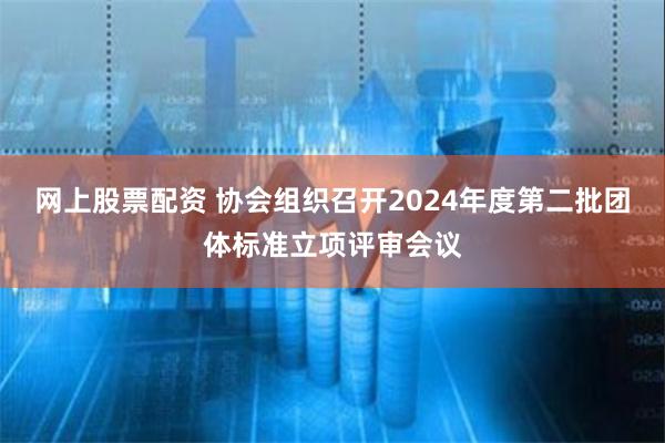 网上股票配资 协会组织召开2024年度第二批团体标准立项评审会议