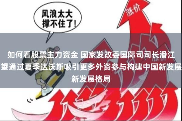 如何看股票主力资金 国家发改委国际司司长潘江：希望通过夏季达沃斯吸引更多外资参与构建中国新发展格局