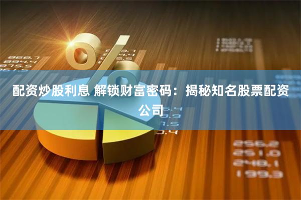 配资炒股利息 解锁财富密码：揭秘知名股票配资公司